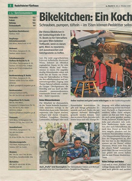 Bild:Bikekitchen in der bezirksZeitung 201010 2.jpeg