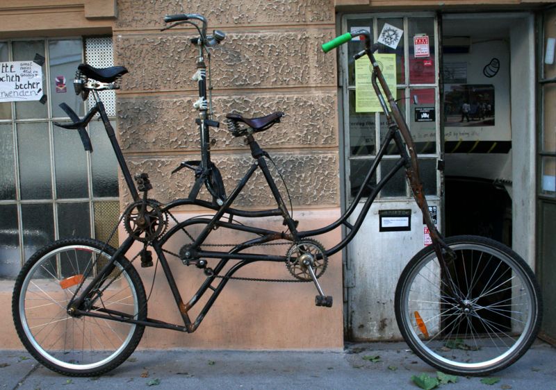 Bild:TallBikeTandem Oskar.jpg